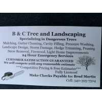 B&C Tree and Landscaping Logo