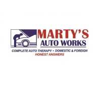 Marty's Auto Works Logo