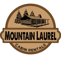 Mountain Laurel Cabin Rentals Logo