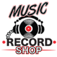 Music Record Shop Logo