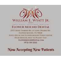 Flower Mound Dental: Dr. William E. Wyatt, Jr. Logo