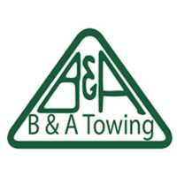 B & A Towing Co Logo
