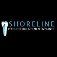Shoreline Periodontics: Dr. Gregory A. Toback, Dr. Marianne Urbanski, Dr. Daniel Rolotti, and Dr. Lavanya Rajendran Logo