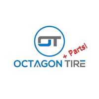 Octagon Tire- Commercial Tires + Semi-Truck Parts Logo
