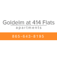 Goldelm at 414 Flats Logo