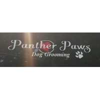 Panther Paws Dog Grooming Logo