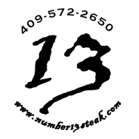 Number 13 Prime Steak and Seafood Logo