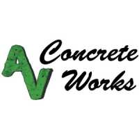 AV concrete works Logo