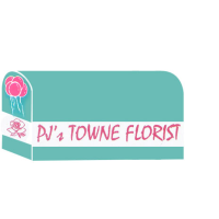 PJ's Towne Florist Logo