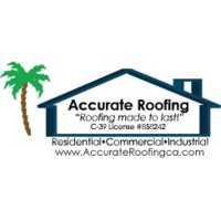 Accurate Roofing Logo