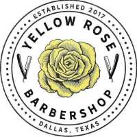 Yellow Rose Barber Shop Logo