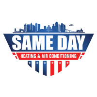 Same Day Heating And Air Conditioning Logo