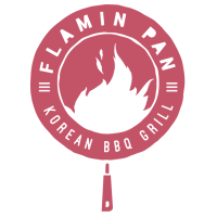 Flamin Pan Korean Food Logo