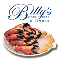 Billy's Stone Crab Hollywood Logo
