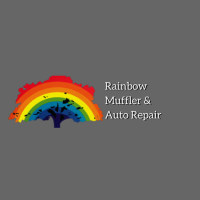 Rainbow Muffler & Auto Repair Logo