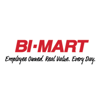 Bi-Mart Membership Discount Stores Logo