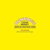 Bunting's Cedar Market Logo