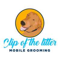 Clip Of The Litter Mobile Grooming Logo