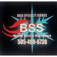 Baca Specialty Services, Heating and Cooling HVAC Logo