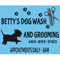 Betty's Dog Wash & Grooming Logo
