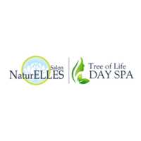 Tree of Life Day Spa featuring Salon NaturELLES Logo