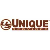 Unique Services  Heating, Cooling and Plumbing Logo