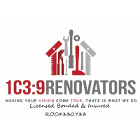 1C3:9 Construction LLC - Concrete & Framing Contractor Logo