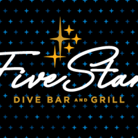 5 STAR Dive Bar & Grill Logo