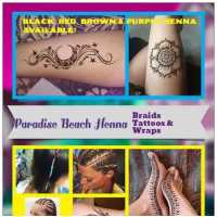 Paradise Beach Henna Tattoos, Hair Wraps, & Braids Logo