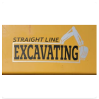 Straight Line Excavating LLC Logo
