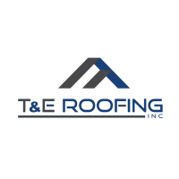 T & E Roofing Inc Logo