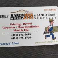 Perez Handyman & Janitorial Services Logo