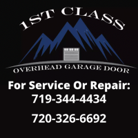 1st Class Overhead Garage Door Logo