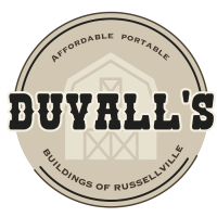 Duvall's Affordable Portable Buildings Logo