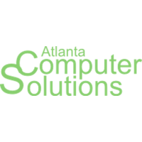 ATLANTA COMPUTER SOLUTIONS Logo