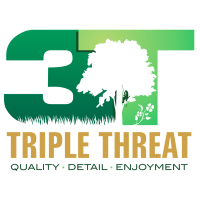 Triple Threat Lawn & Tree Logo