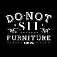 Do Not Sit On The Furniture Logo
