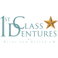 1st Class Dentures LLC Logo