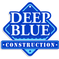 Deep Blue Construction Logo