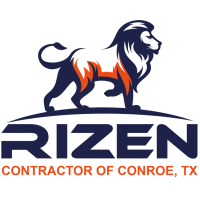 Rizen Outdoor Living Specialists: Roofing, Siding, Fence & Patios Logo