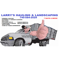 Larry's Hauling & Landscaping Logo