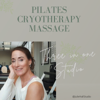 Julie Hall Studio Pilates, Cryotherapy & Massage Logo