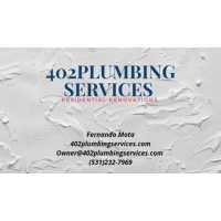 402 Plumbing Services - Water Heater Installations & Drain Repair Logo