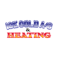 Ice Cold AC and Heating Logo