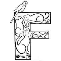 Fur and Feathers Veterinary Care Logo