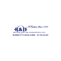R&H Heating & Air Conditioning Logo