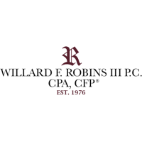 Willard F. Robins III, P.C., CPA, CFP Logo