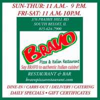 Bravo Pizza & Italian Restaurant Logo