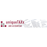 uniqueTAXx and Accounting Logo