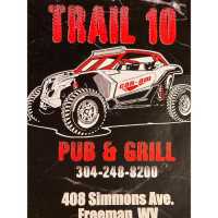 Trail 10 Pub & Grill Logo